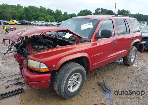 2000 Dodge Durango from USA, damaged, VIN 1B4HS28N8YF299574